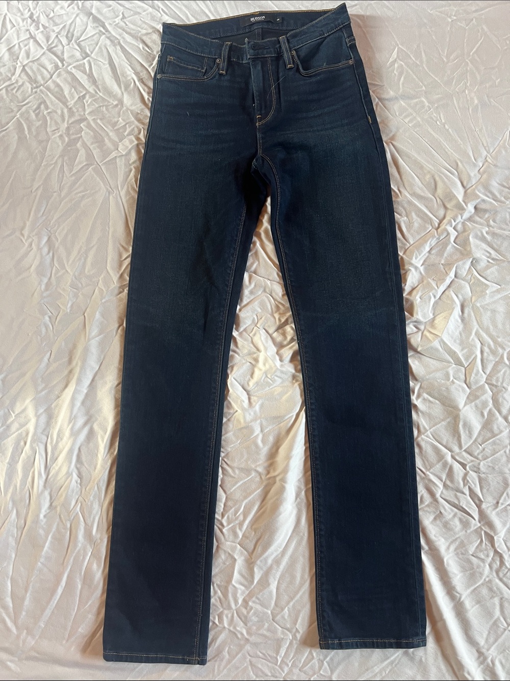 Hudson Jeans Women’s Straight Leg Jeans - Dark Indigo